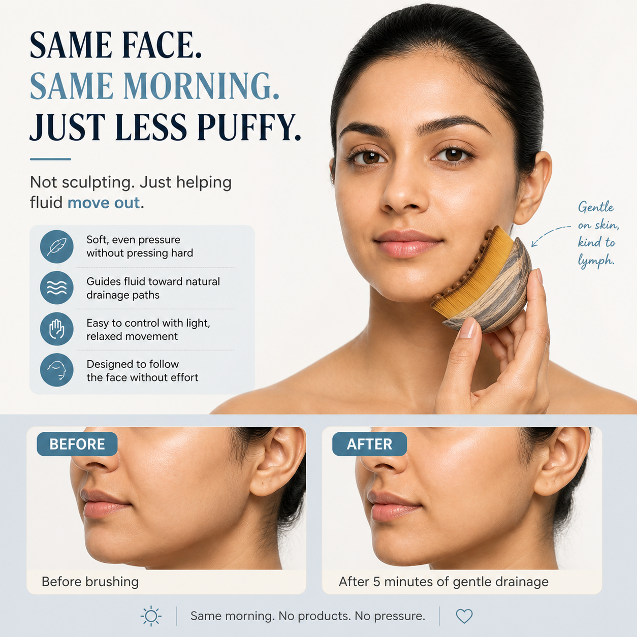 Lymphatic Contour Face Brush